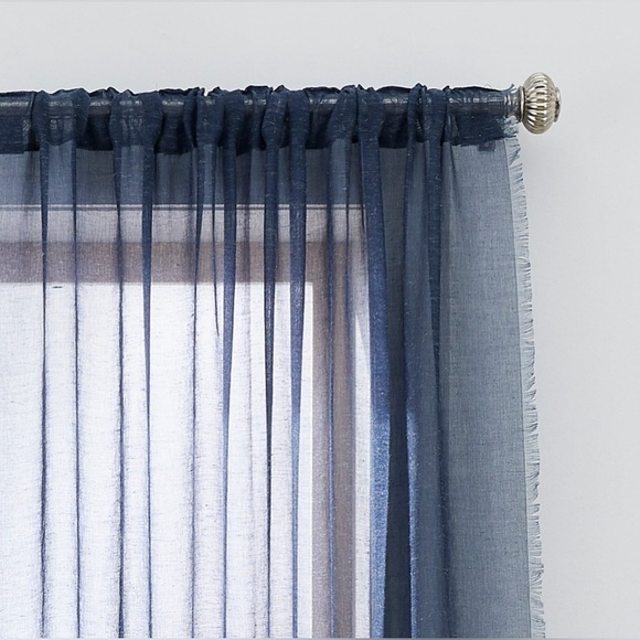 Better Homes & Gardens Solid Fringe 84"Single Curtain Panel - Picture 7 of 7